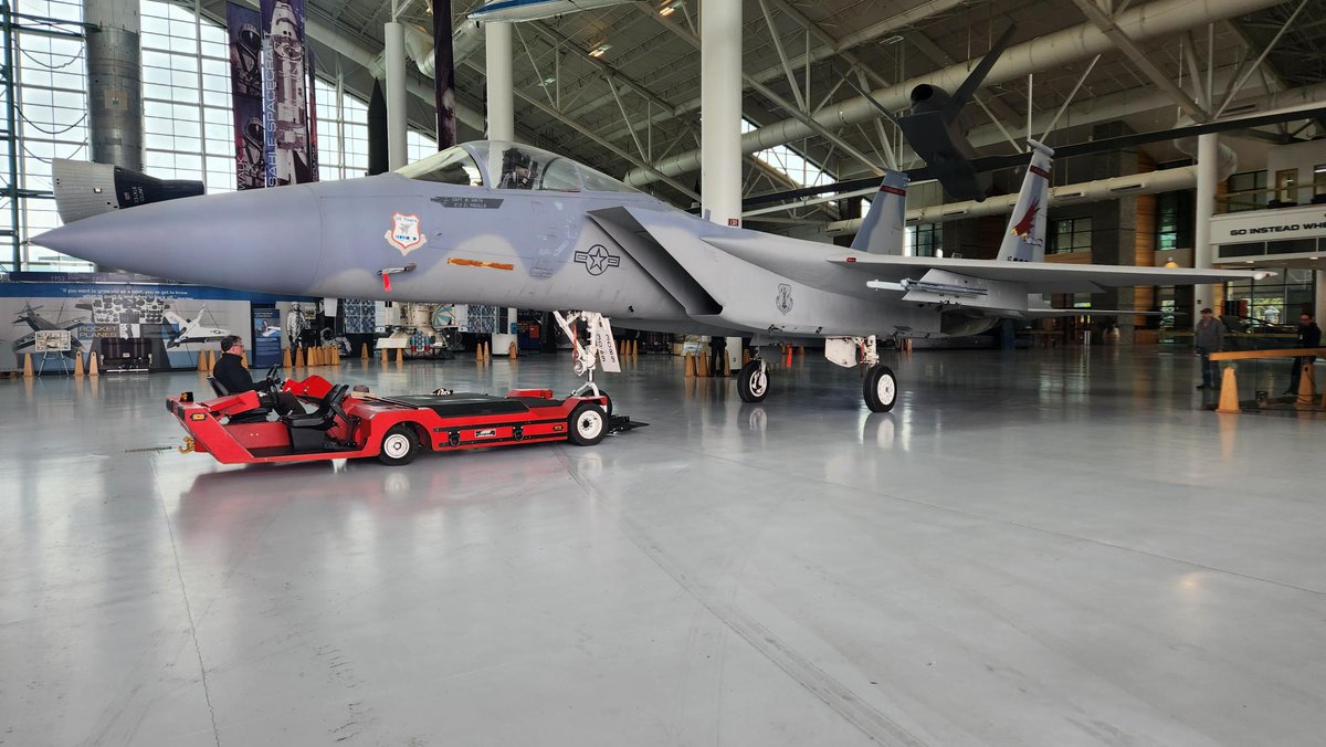 NORAMaerospace's tweet photo. Moving Day!
No worries, we're not going anywhere; just working on "New Exhibits" and preparing for a Summer of cool surprizes and exciting events.  We will be hard at work for about 2-3 weeks, so come on out and watch as we tug our aircraft between museums.
Stay tuned... https://t.co/e4wceX5t0Q