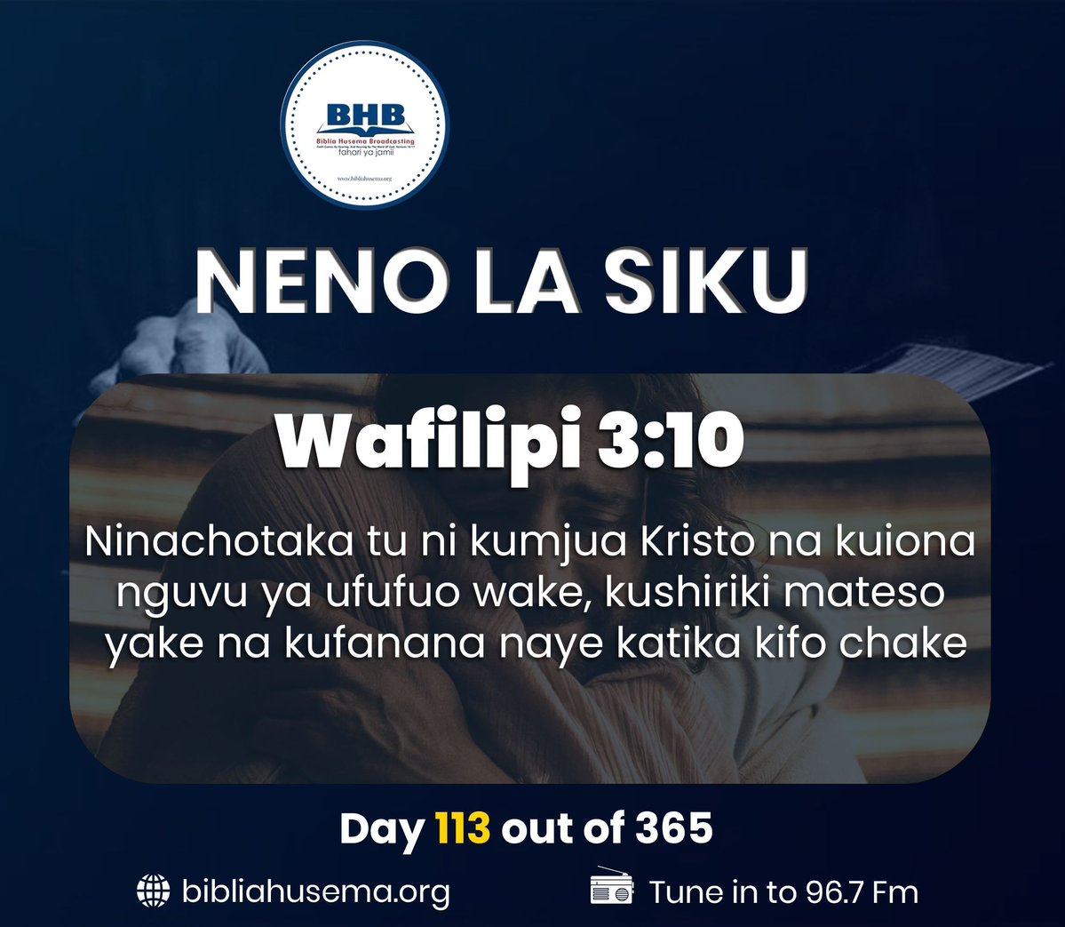 Biblia Husema 96.7fm tweet media