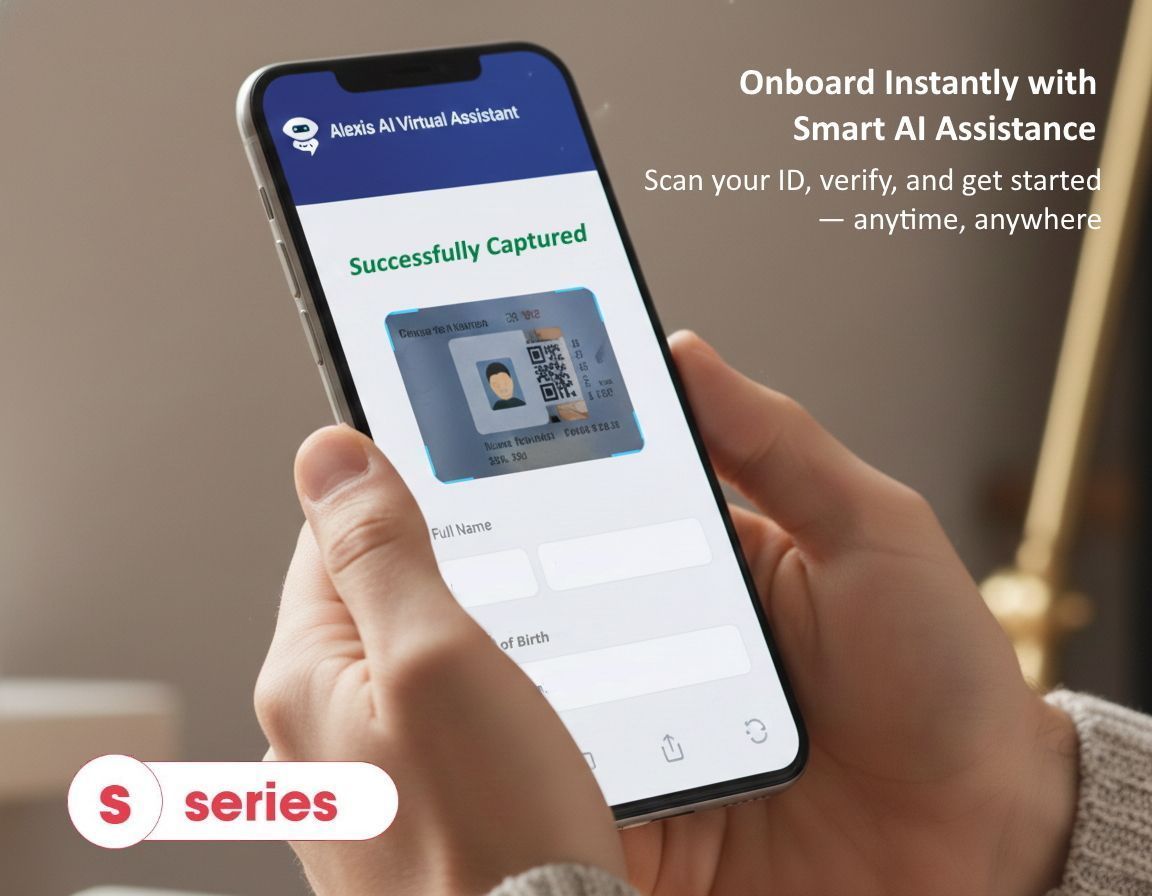EmericoMY's tweet image. 🚀 Instant onboarding with AI assistance.

S-Series AI Virtual Assistant scans IDs, verifies instantly &amp;amp; guides users—anytime, anywhere.

✅ Faster onboarding
✅ Fewer errors
✅ Compliant &amp;amp; secure

Less friction. More efficiency.

#CustomerOnboarding #AI #DigitalIdentity #SSeries