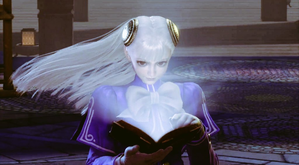 LoonaGraves's tweet image. Ingrid in her classic outfit!!!~
Omg Baby! 🥺💙✨️ #SF6