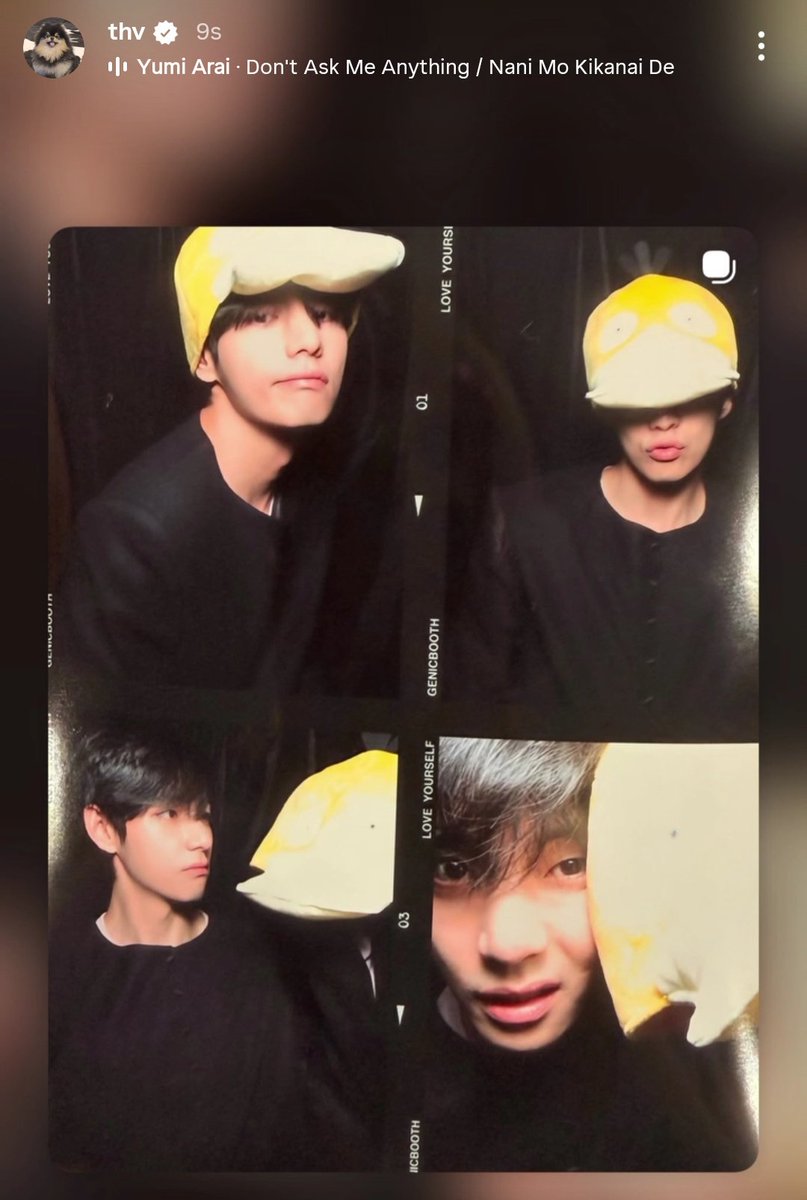 thvdiaries's tweet photo. thv sharing his tokyo stop memories on his story before heading to make new memories https://t.co/GbdpNIh2dF