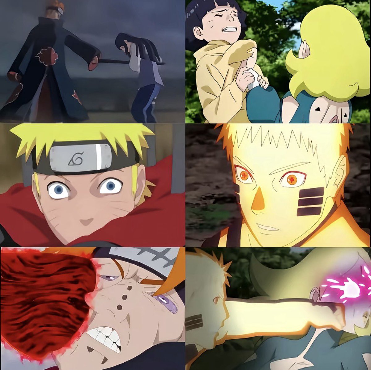 Hyugaryen's tweet photo. Naruto does NOT play when it comes to protecting his girls https://t.co/QB56VGIHhg