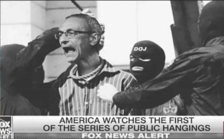 "My fellow Americans, over the course of the next several days you will undoubtedly realize that we are taking back our great country (the land of the free) from the evil tyrants that wish to do us harm and destroy the last remaining refuge of shining light. On POTUS’ order, we