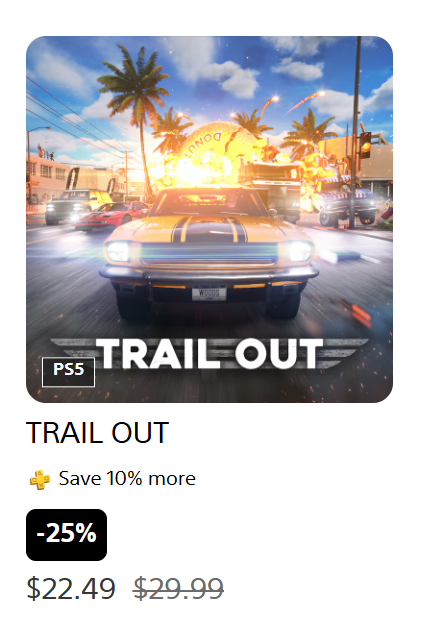 ⚡TRAIL OUT - Now on PS5! tweet media