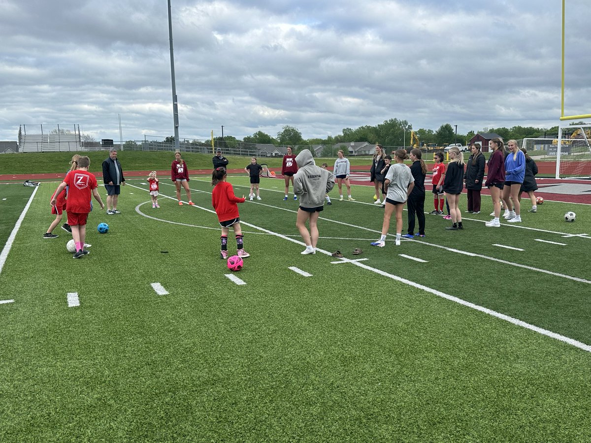 LSNBroncoSoccer's tweet image. G Soccer training with the Superstars tonight! Lots of goals and several smiles playing the game they love! #GANG