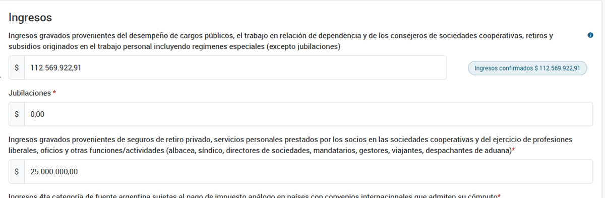 juancbasile's tweet photo. @Javiercanova @mceciliafrias En la solapa Ingresos no pongo nada solo acá, ojo no quiero decir q este bien pero por algo no lo trae el sistema en la solapa ingresos https://t.co/W9CdTvK84p