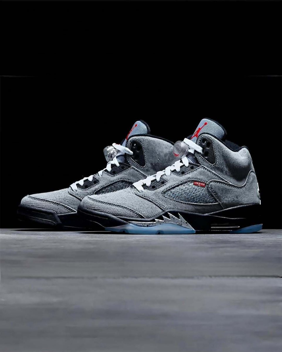 Levi’s x Air Jordan 5 “Grey Denim” 🐺👖