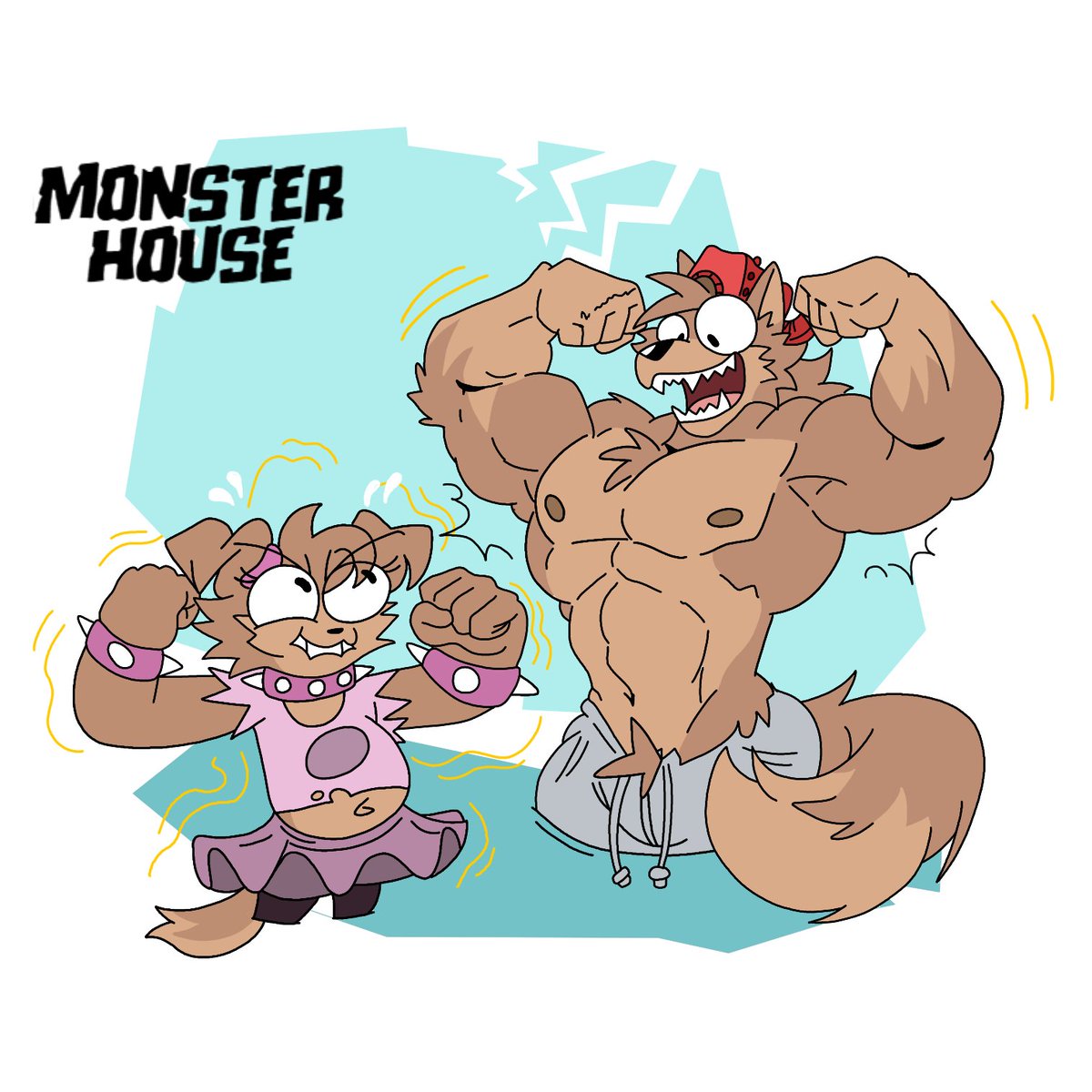 MonsterHouseTvX's tweet photo. Presentamos a Los Hermanos Lycantropos
Clayton y Amber. Estos personajes
serán muy vistos en la serie

Introducing Clayton and Amber, the Lycanthrope Siblings. They’re going to be a huge part of the series.🐾🐺

#furry #furryart #characterdesign #lycanthrope https://t.co/iEgFuyCiJ9
