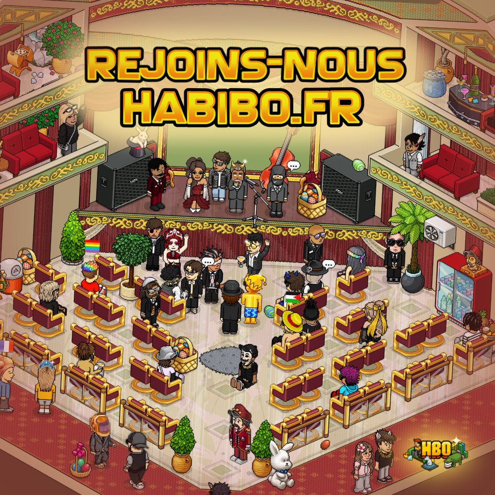 Habibo_Hotel's tweet image. On est tous sur notre 31, il ne manque plus que toi !
Habibo.fr ✨🐊💬💎💰 #retro #croco #habibo