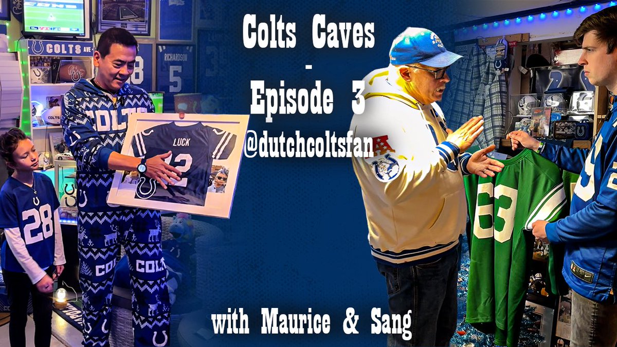 dutchcoltsfan's tweet photo. Episode 3 will feature @Spatts_24 and @Nguyen213! 🙌🏻 There will be some very interesting Colts history featured and another giveaway. 👀 #ForTheShoe https://t.co/PrbakALhC5
