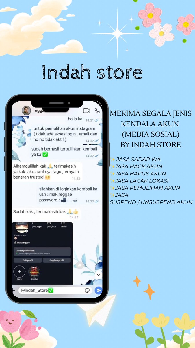 INDAH STORE🐳 tweet media