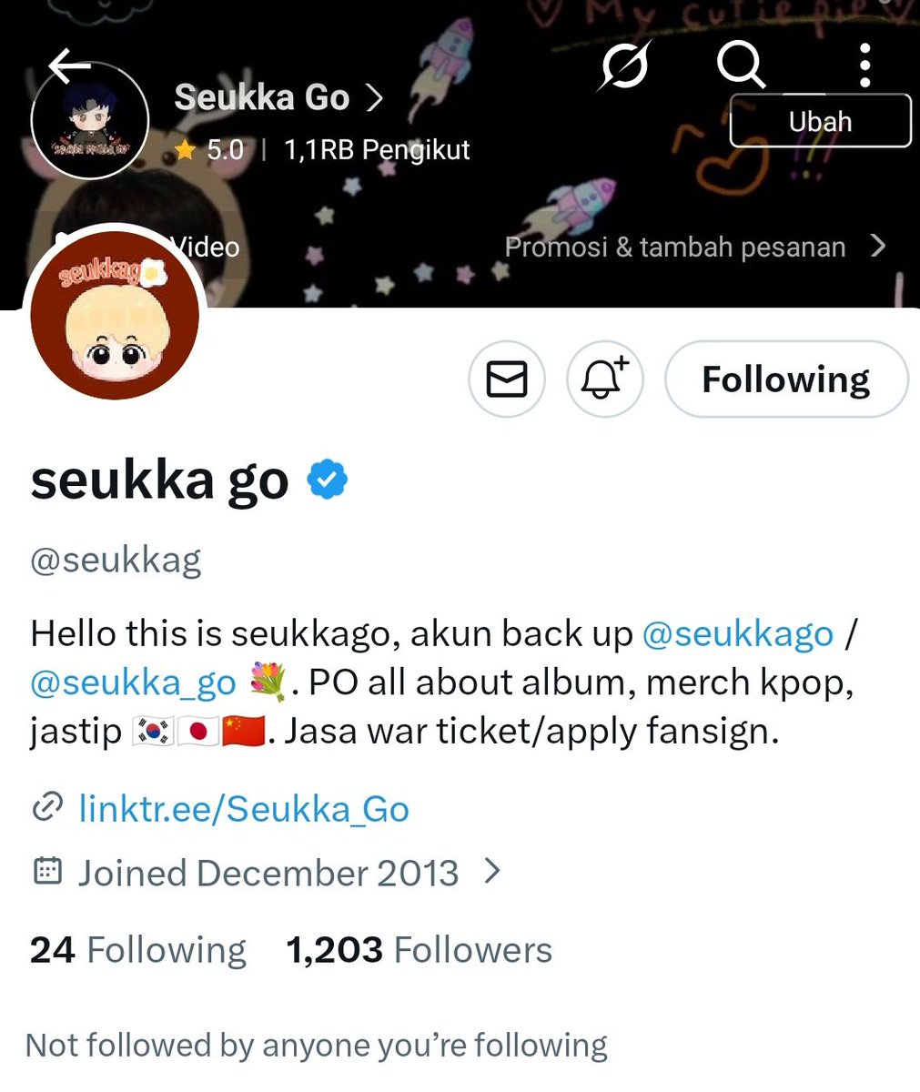iamalion23's tweet photo. @seukkag done mimin sayang, wish me luck😍😍 https://t.co/HCGg8lF2gY