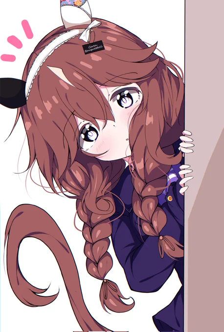 ブーケちゃんおめでとうございます! 君がくるの楽しみにしてます! 夜に改めてまたお祝いしますね #ウマ娘 #カレンブーケドール #カレンブーケドール誕生祭2026 #カレンブーケドール生誕祭2026