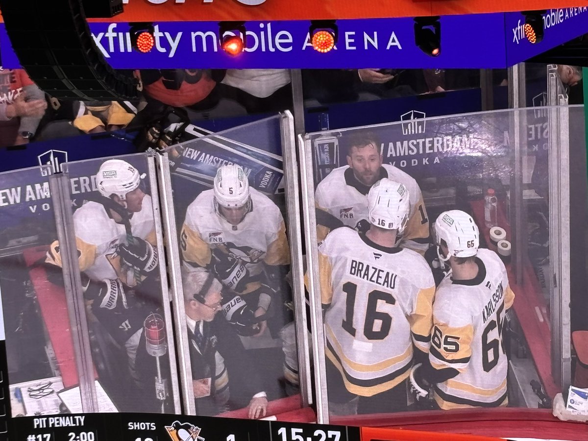 More players in the penalty box than on the bench