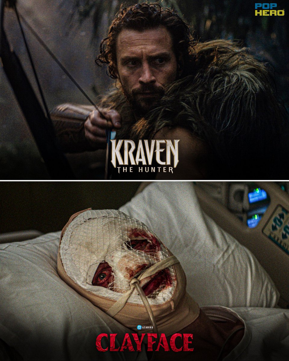 Iconic villains who surprisingly got their first live action appearance in a solo movie…

 Kraven 🤝 Clayface