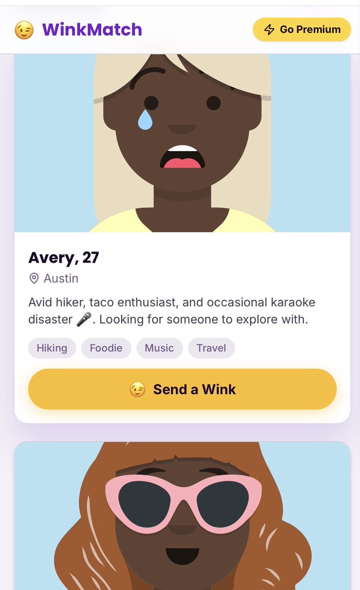 WinkMatch LLC tweet media