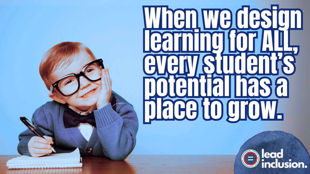 leeannjung's tweet image. Classrooms are buzzing with future authors, scientists, activists, and creators. When we design learning for ALL, every student’s potential has a place to grow. #LeadInclusion #TeacherTwitter