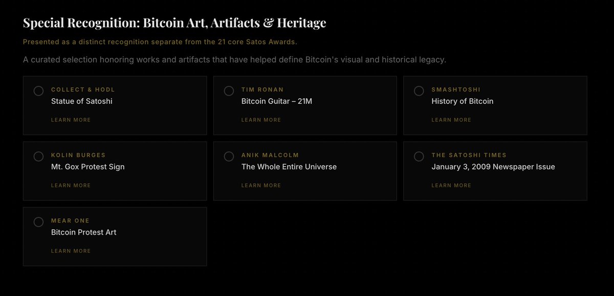 Bitcoin Museum & Art Gallery tweet media