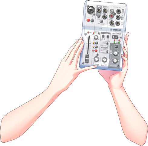 YamahaGame_jp's tweet image. 「AG03MK2」と「AG06MK2」の持ち方が危なっかしいというご意見を多数いただきましたので、もう少し安心できる持ち方のものをご用意しました。
ご活用ください。