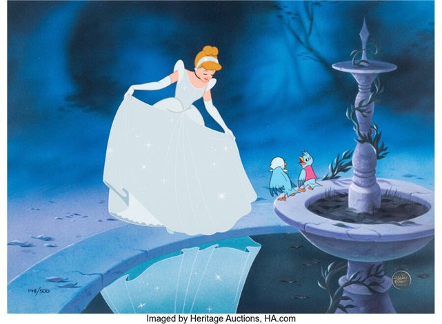 I’m team strawberry blonde and silver dress but I’m STILL so baffled by what cindy’s original 1950 color scheme is