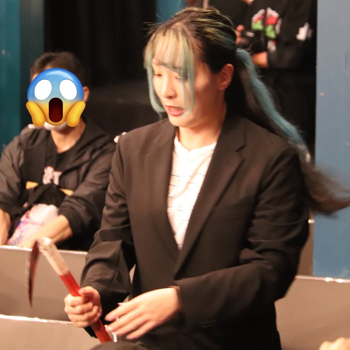 korimono23's tweet image. 蒼焔再燃…？🤭
#プロミネンス
#世羅りさ 
#週プロフォト自慢