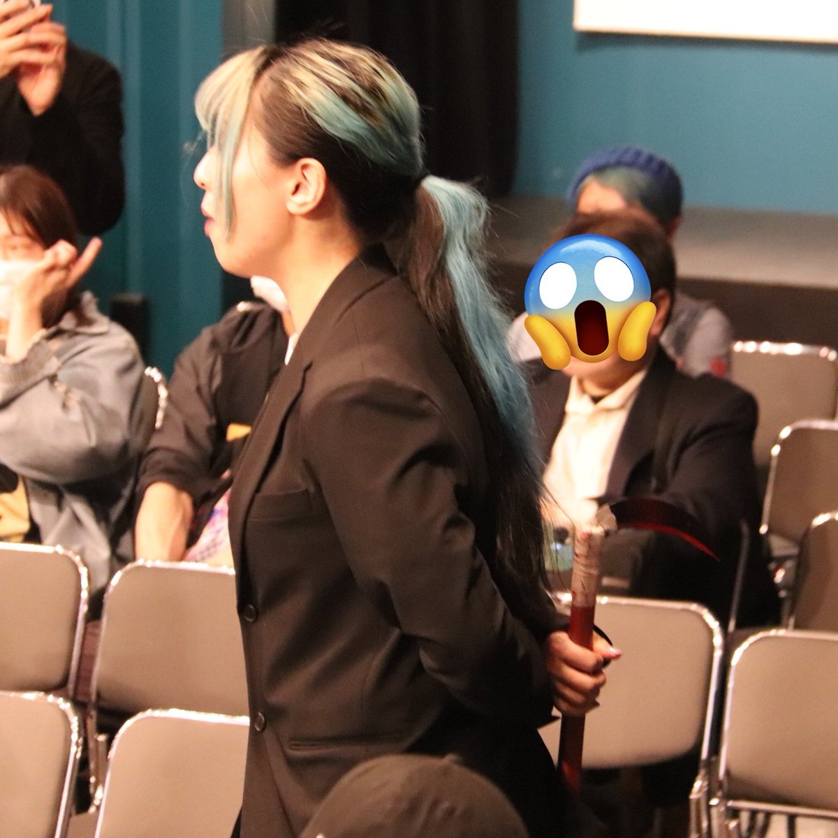 korimono23's tweet image. 蒼焔再燃…？🤭
#プロミネンス
#世羅りさ 
#週プロフォト自慢