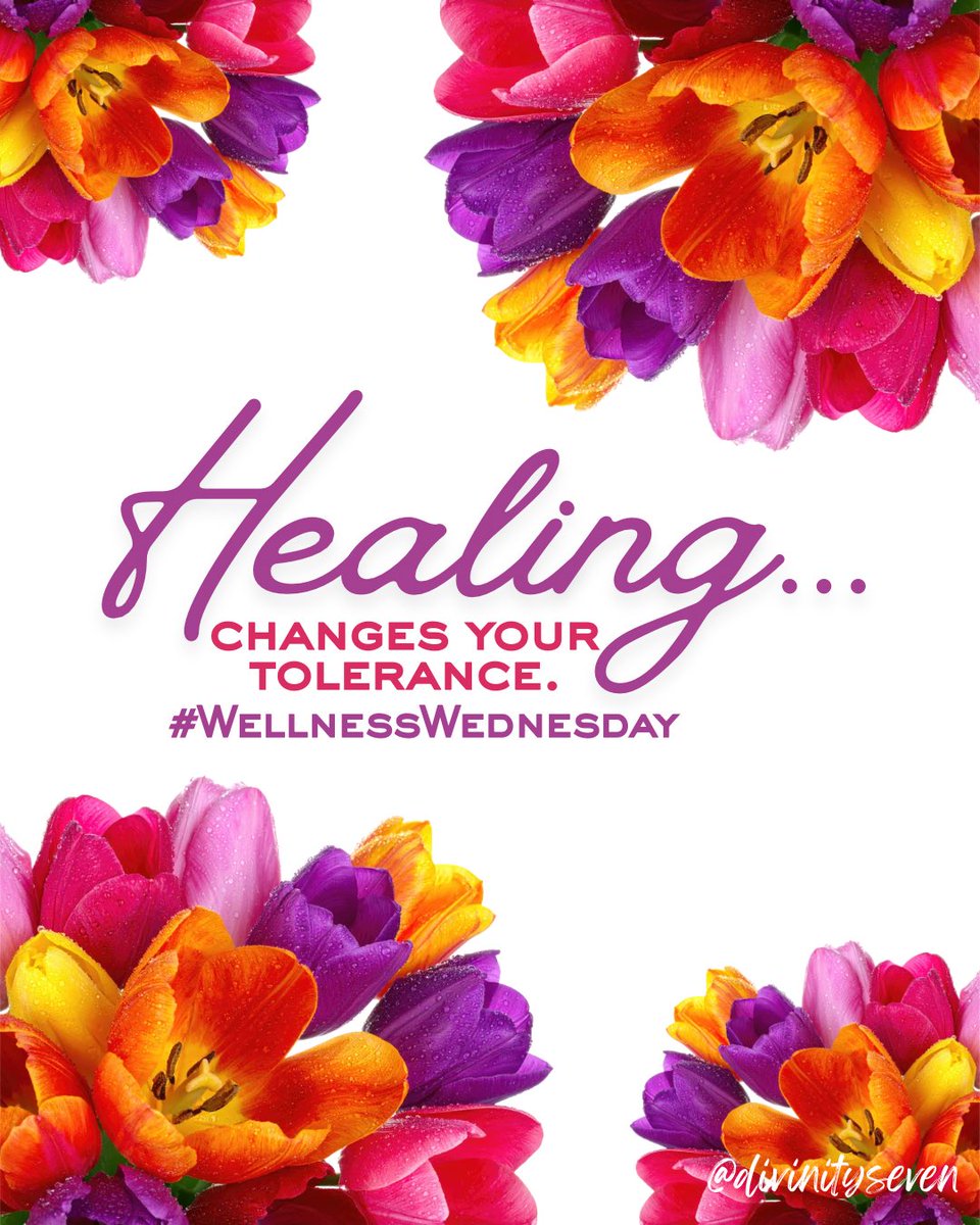 SevenDivinity's tweet image. #WellnessWednesday 

You’re not becoming cold. You’re becoming clear…

🌸Clear about what you deserve.
🌸Clear about what you won’t carry anymore.

And that clarity…That’s healing…

RT if you’re protecting your peace now ❤️.