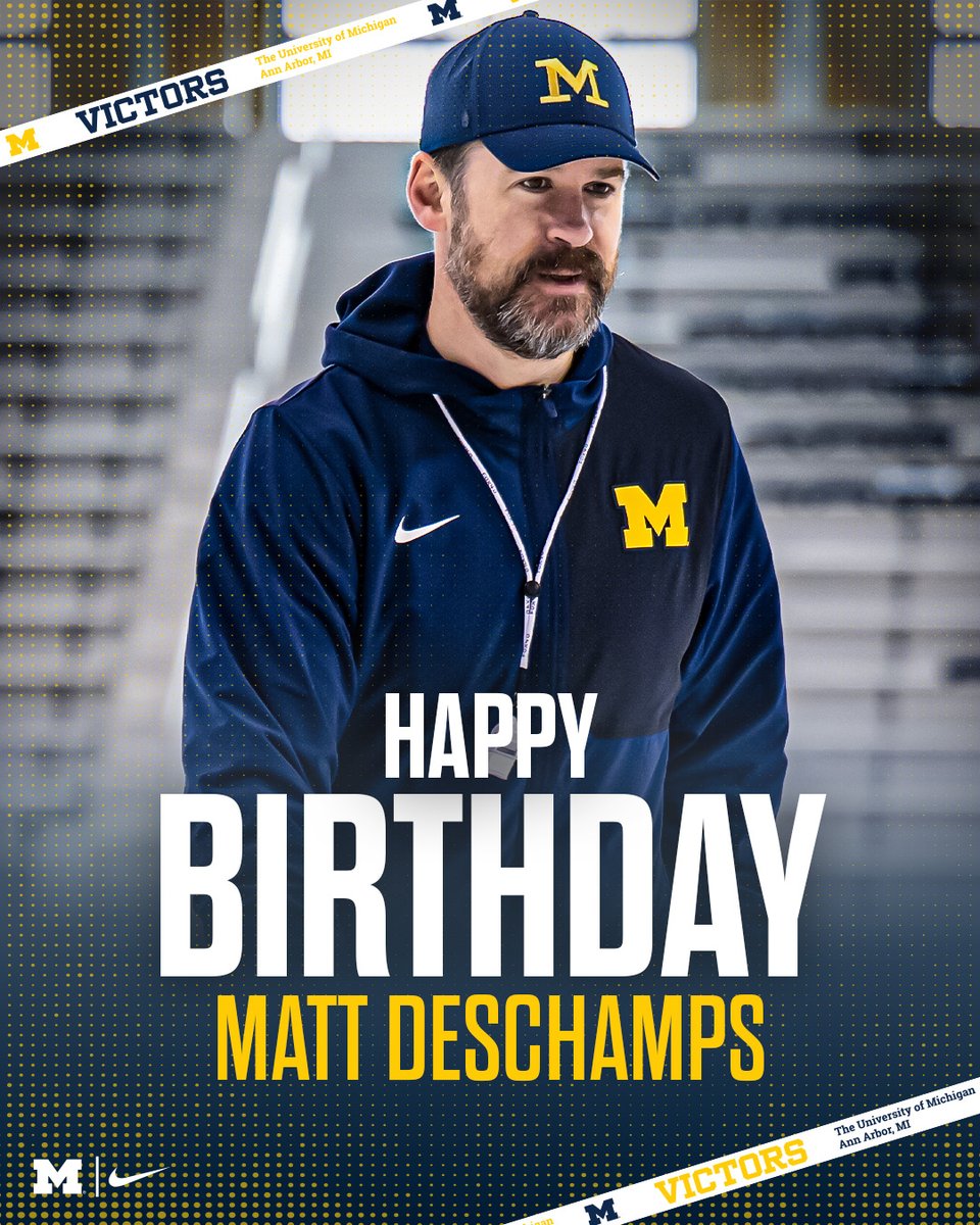 umichhockey's tweet photo. Happy Birthday Chompers! https://t.co/lX9Qj3Lwzp