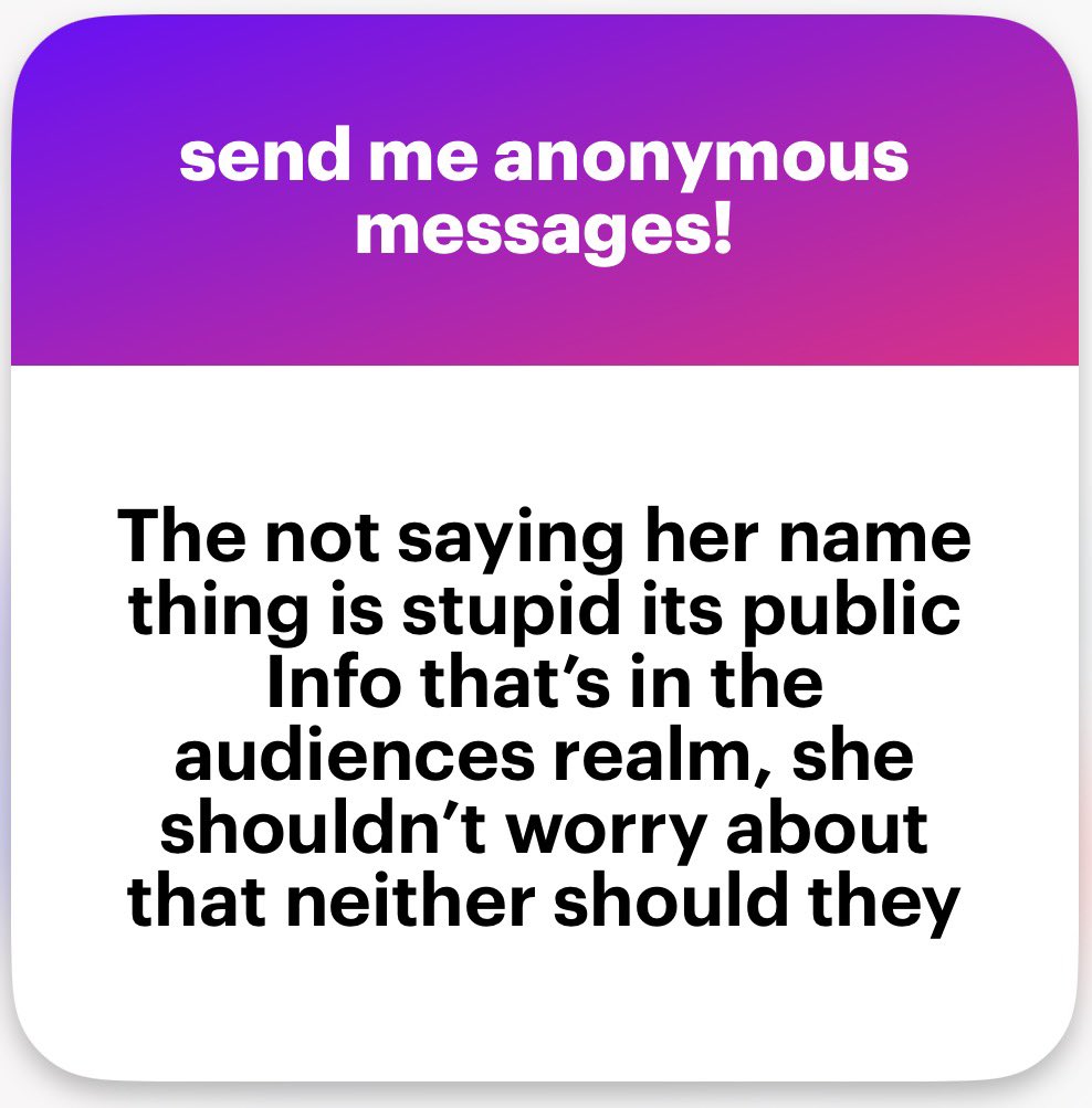 Almost everyone knows the name they just act like they don’t