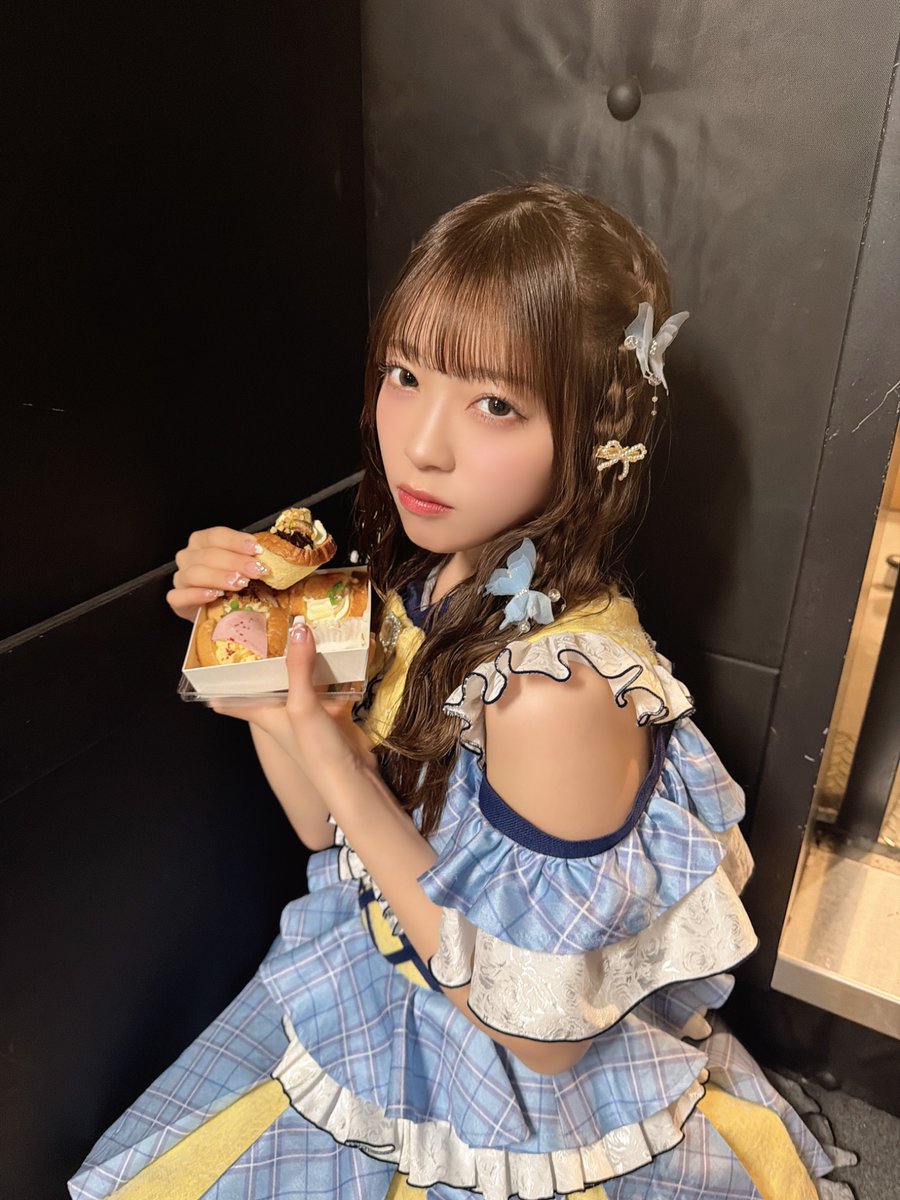 先週の #おふけし ／ 「あげないよ」 💛 #菜森未咲 @misaki_nmks #なみけし