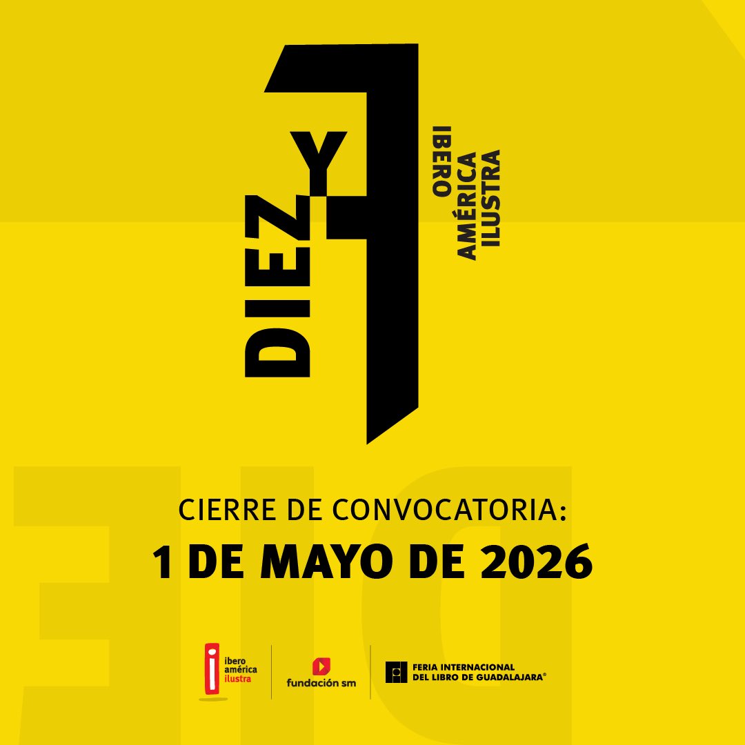 Comparte tu historia en imágenes.

Participa en el 17 Catálogo Iberoamérica Ilustra con una serie narrativa de 3 a 5 ilustraciones.

🗓 Cierre: 1 de mayo de 2026

Bases y registro:
iberoamericailustra.com

<a href="/Fundacion_SM/">Fundación SM</a> 
<a href="/FILGuadalajara/">FIL Guadalajara</a>