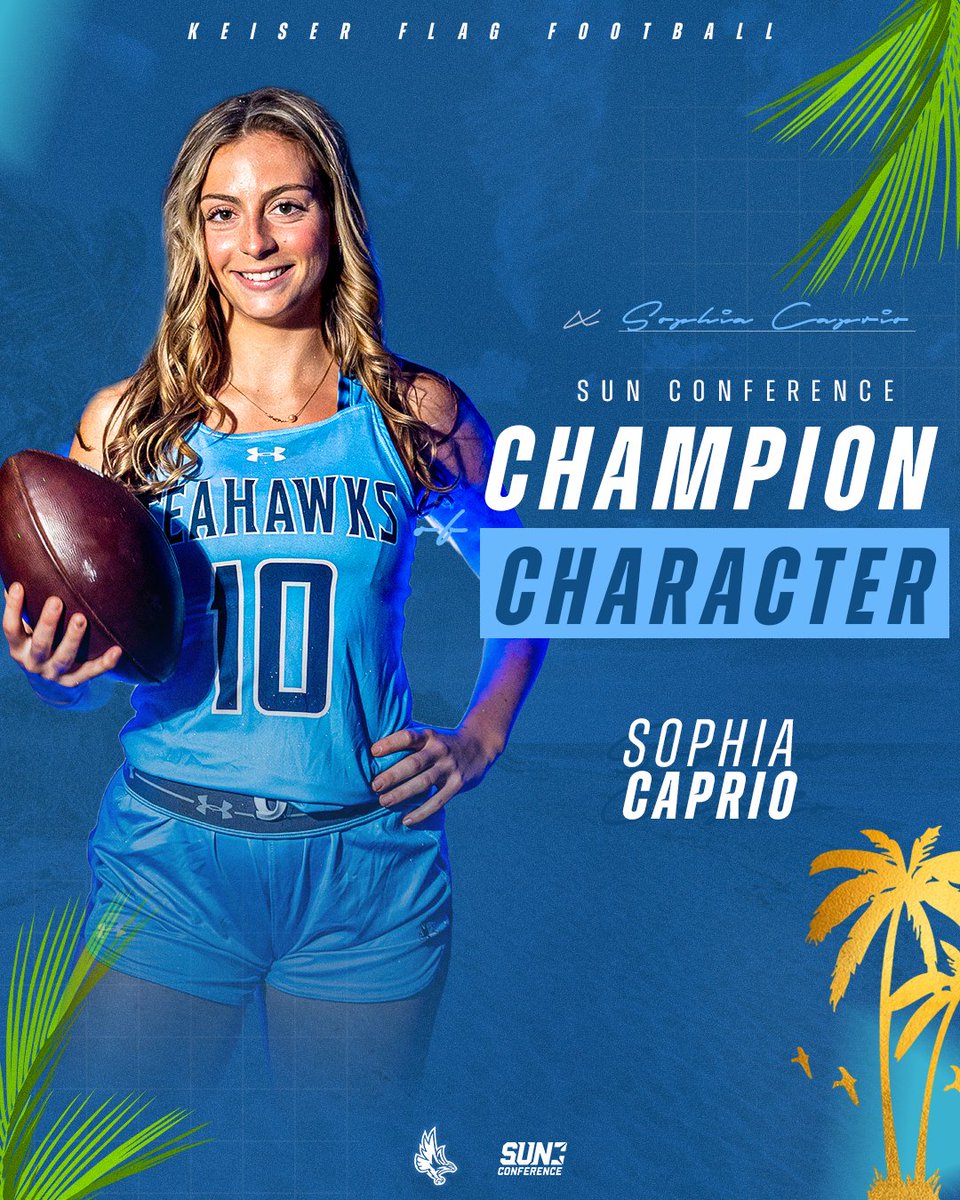 Keiser Women's Flag Football tweet media