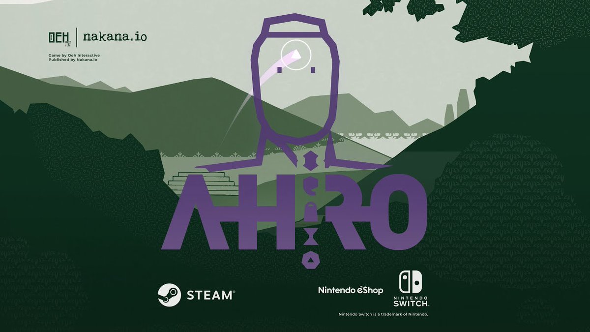 ZackGaz's tweet photo. Here is my 38th code #giveaway of 2026

-Follow me
-Follow @OehInteractive 
-repost
-tag if you want

for a chance to be DM'd an NA #Switch eShop code for AHRO, an interesting and experimental adventure.
(Don't skip this one and play to the credits.) 

https://t.co/yEXdlf5NOw https://t.co/W6Dkj3bGGB