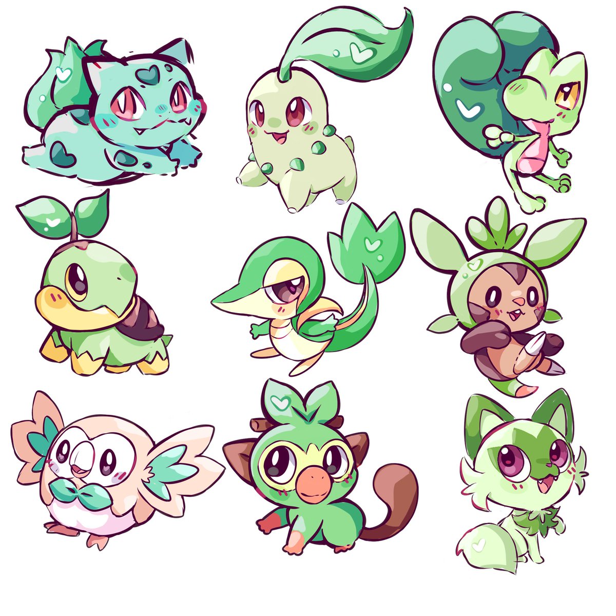 MY BOYS ARE ALL HERE!

#WIP #pokemon