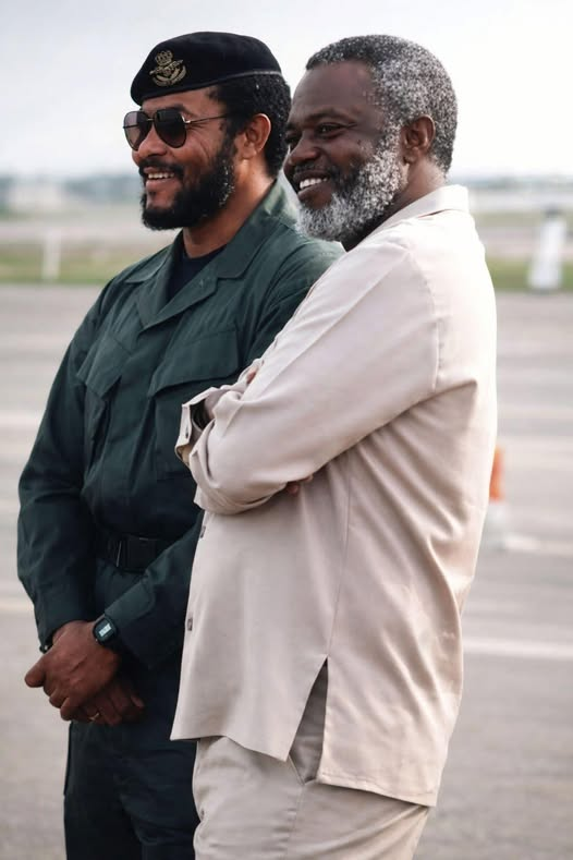 MacJordaN's tweet image. #Throwback: Who are these two in Ghana’s history, and what do you know about them?