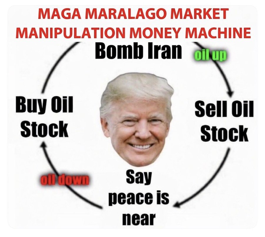 wa4voter's tweet image. Many are saying #TrumpIsCorrupt and manipulating the markets.
#InsiderTrading #MarketManipulation