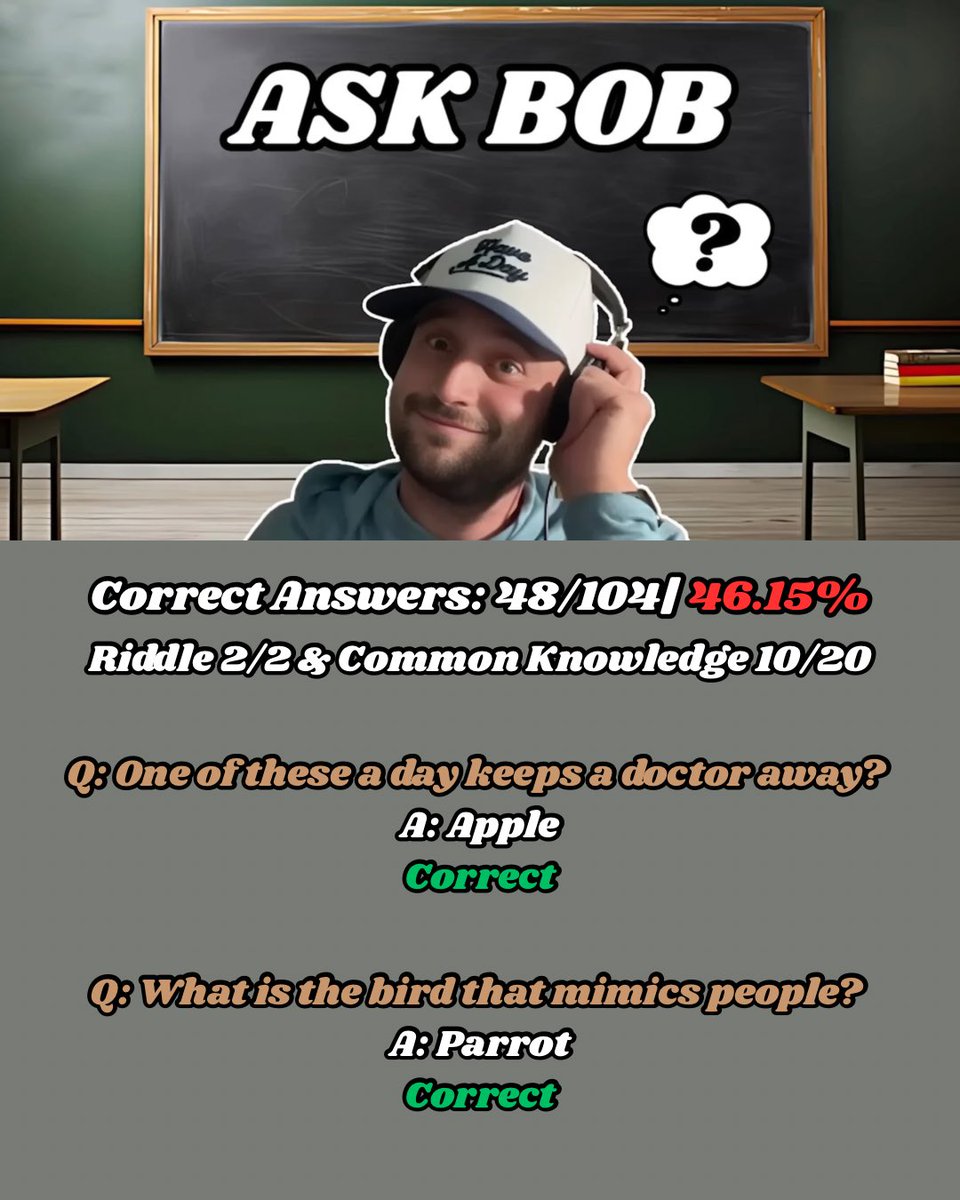 BDShowTracker's tweet photo. Got to hit your free throws #AskBob https://t.co/iRBxE93IsQ