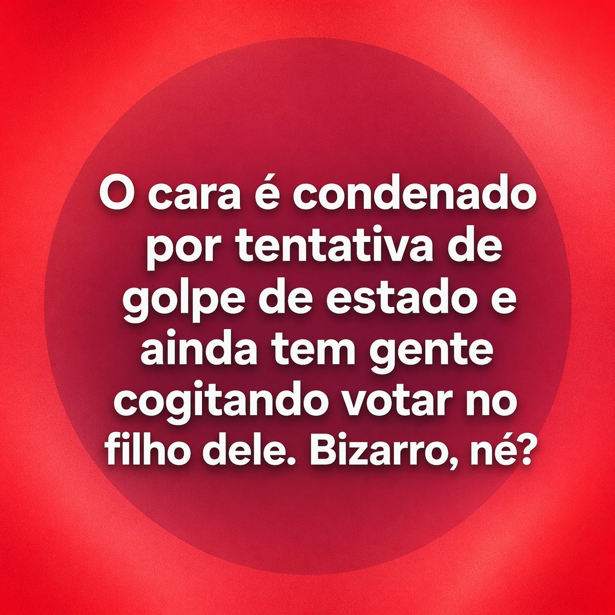 Não consigo acreditar 😳