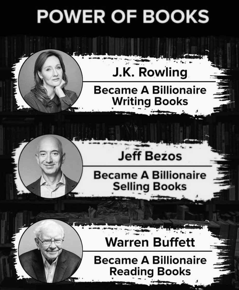 The power of books.