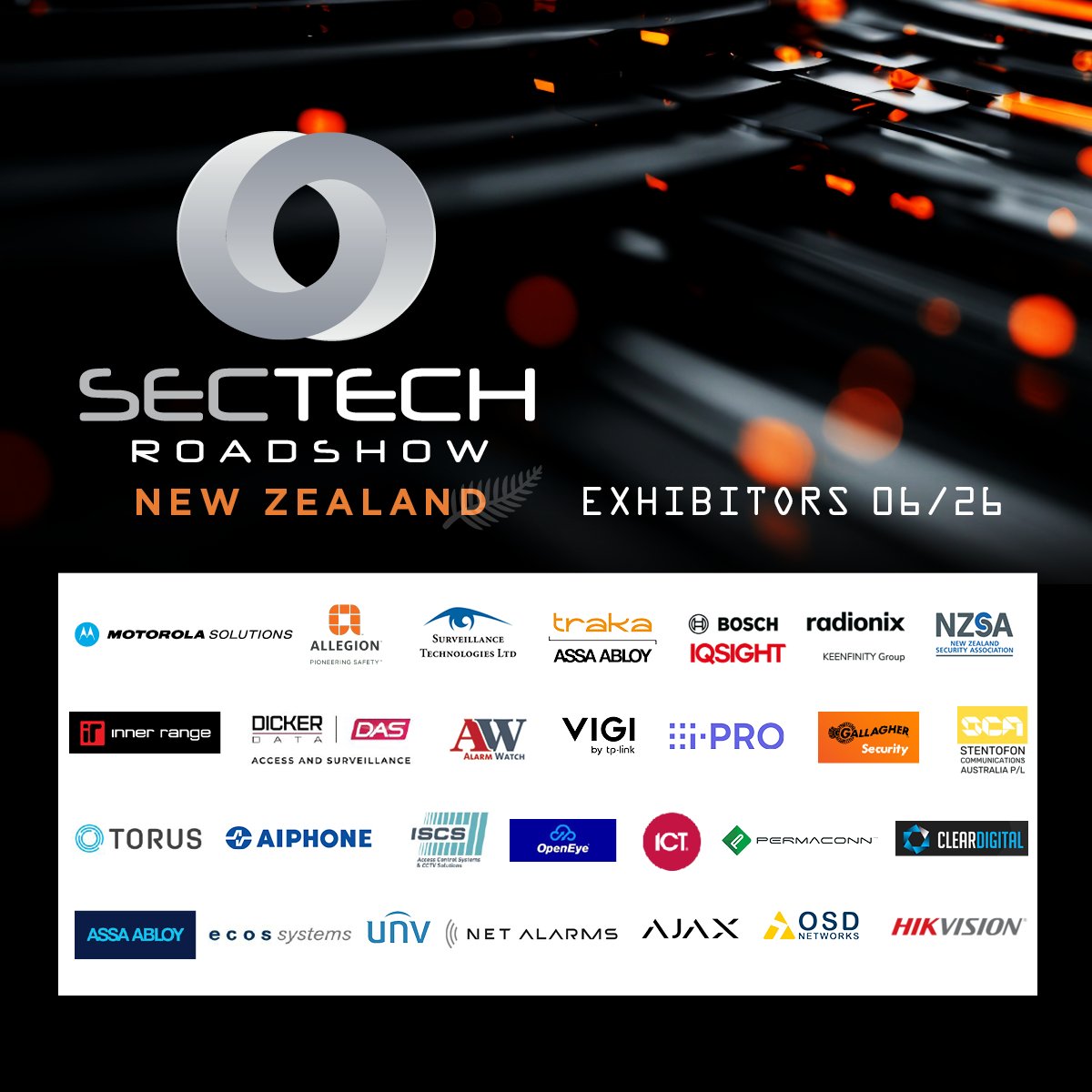 SecElecMag's tweet image. regonsite.eventsair.com/sechtech-nz/reg
Don't miss the latest security products and solutions from 25 leading companies in Auckland June 9, Wellington June 11 &amp;amp; Christchurch June 16! Registration now open!
#sectechnz #sectechnewzealand #newzealandsecurityevents #securityelectronicsnews