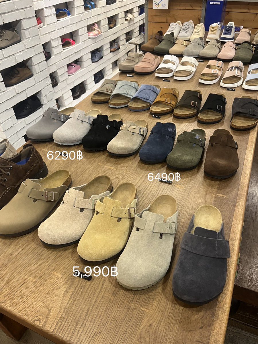 milesun01's tweet photo. รับหิ้ว รองเท้า birkenstock ไต้หวัน ไทเป
ราคาถูกกว่าไทย 1พัน+ 
ของถึงไทย 25/04 จัดส่ง 26/04

รับหิ้ว นูกัต ปลาหมึกย่าง และอื่นๆ เข้า openchat ได้เลยน้า #รับหิ้วญี่ปุ่น #รับหิ้าเกาหลี #รับหิ้วไทเป #หิ้วเกาหลี #หิ้วญี่ปุ่น https://t.co/MC6yxufKlT