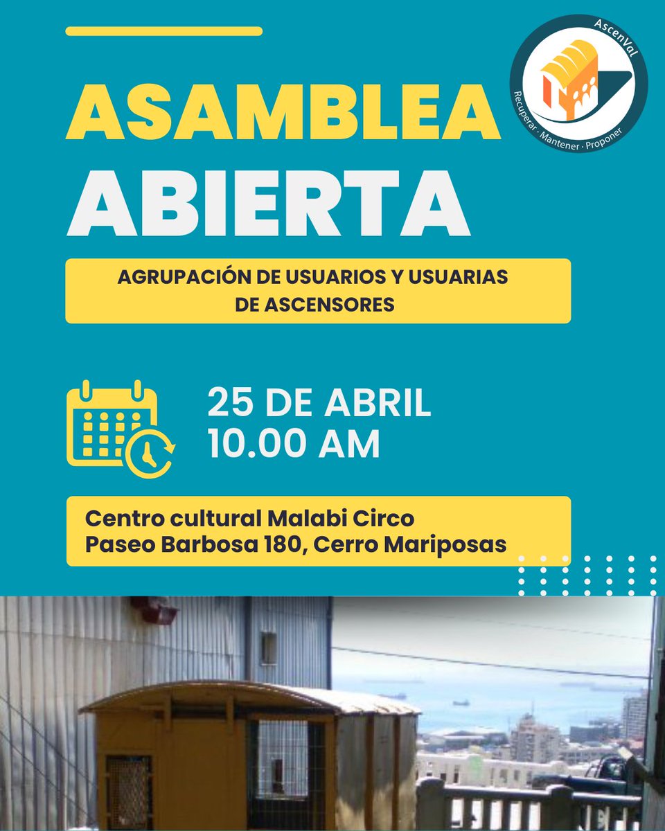 Usuarias y usuarios de Ascensores de Valparaíso tweet media
