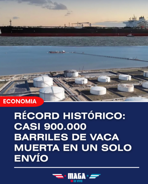 🚨RÉCORD TOTAL DE VACA MUERTA

✅Ventas RÉCORD y dólares para el PAÍS ♥