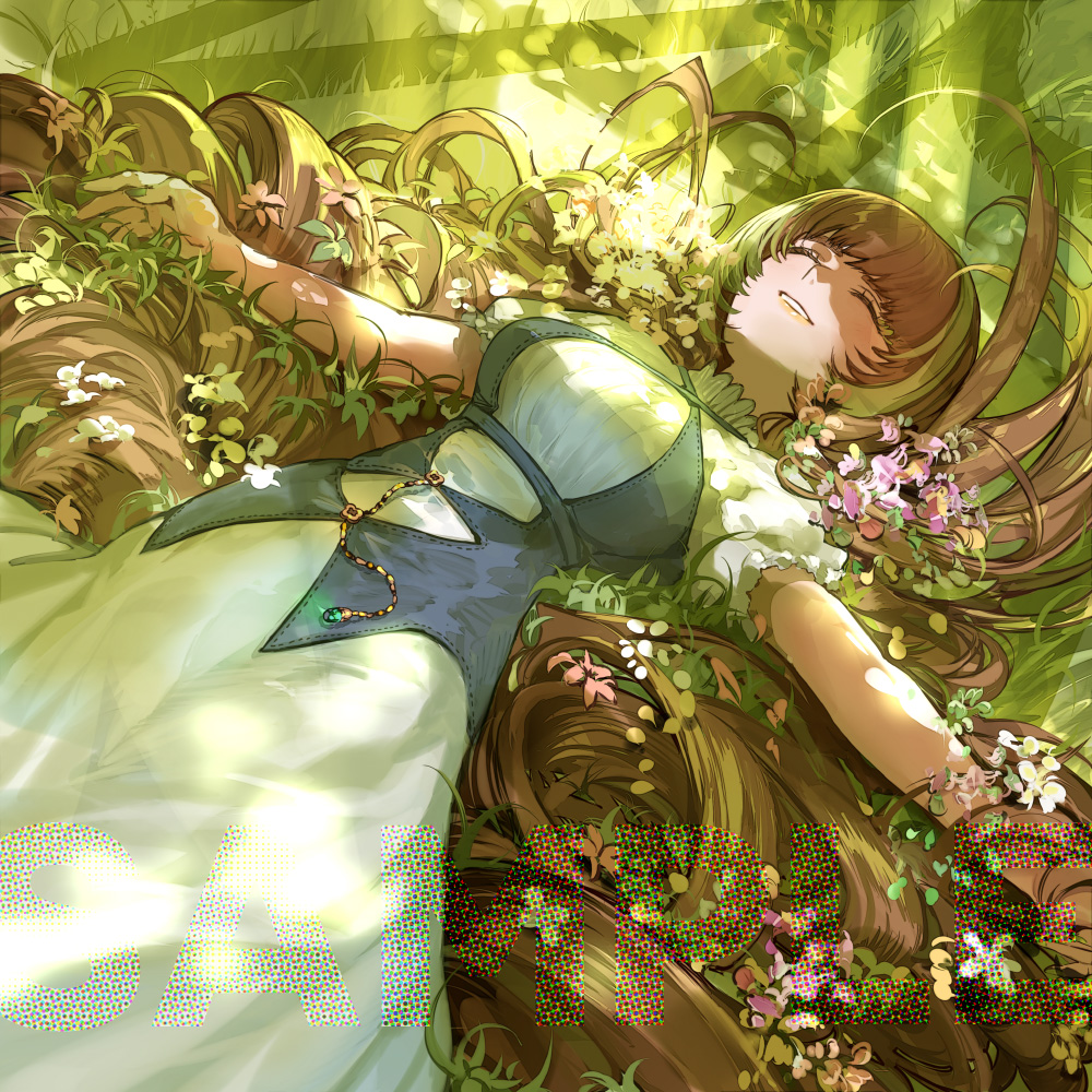 絵画　窓の氷の華 🌿庭園 - 1枚絵 #OC