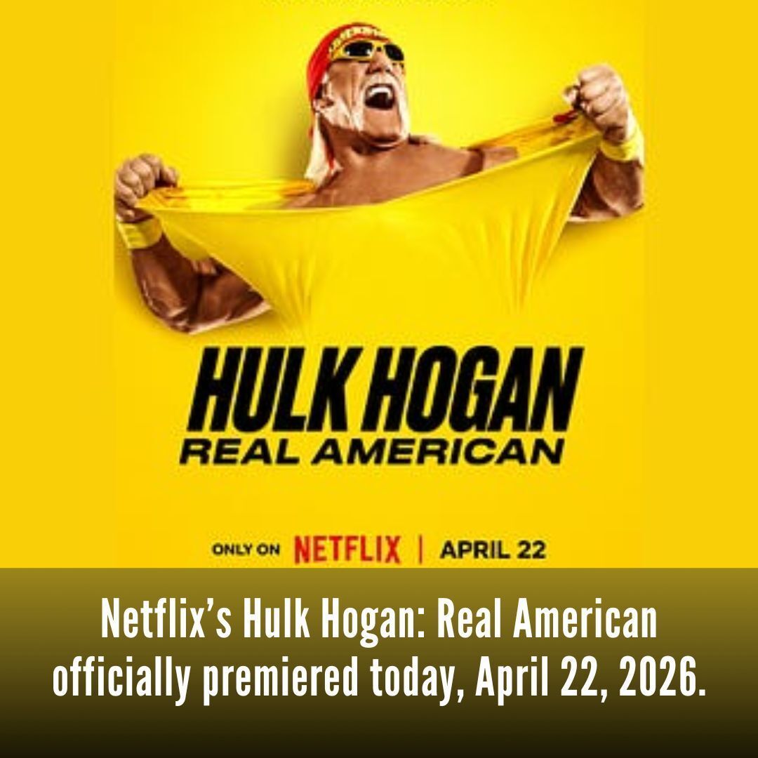 MrRookTalk's tweet image. Netflix has officially released Hulk Hogan: Real American today, April 22, 2026, a gripping docuseries exploring the complex legacy and the blurred lines between the wrestling icon and his real-life persona. 
#HulkHogan #NetflixOriginal