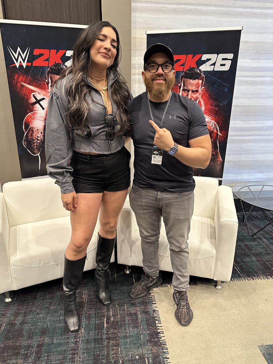 ArturoVasquez05's tweet photo. WrestleMania 42 Week was crazy! ๐คช
#wrestlemania #wwe #wwe2k26 #wweraw #wwesmackdown #danhausen #dragonlee #raquelrodriguez #mattcardona https://t.co/nefQK9pFGI