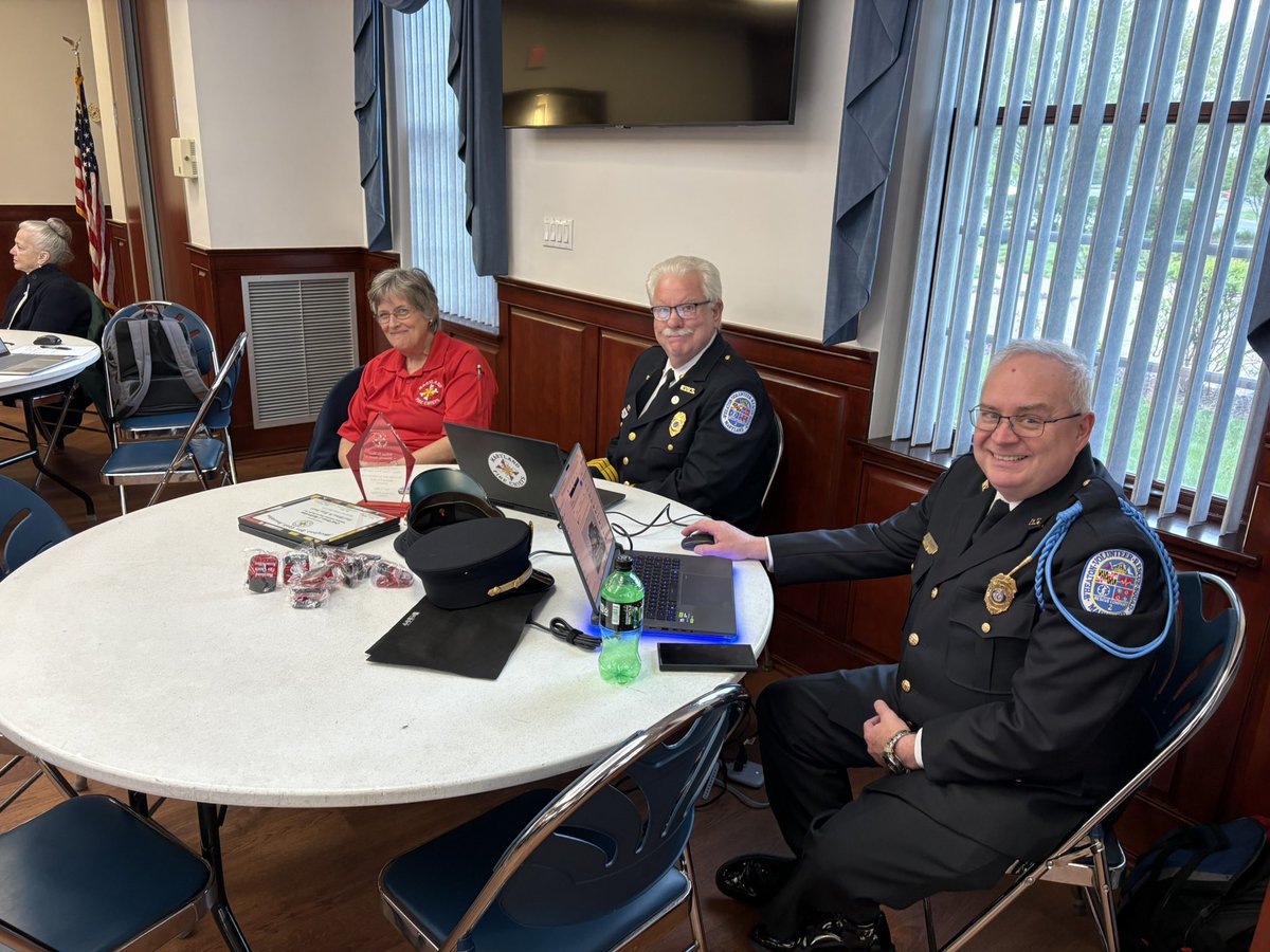pmellits1's tweet photo. Closed last weekend w/MFCA annual mtg incl. awards (Presidents, Valor &amp; Leadership) &amp; installation of officers. Humbled to be elected to continue as the Recording Secretary. Congrats to awardees &amp; officers strengthening the fire service.  @BowieVFD @MDFIRECHIEFS @MdSFA @PGVolFRA https://t.co/0R6RxcVWXs