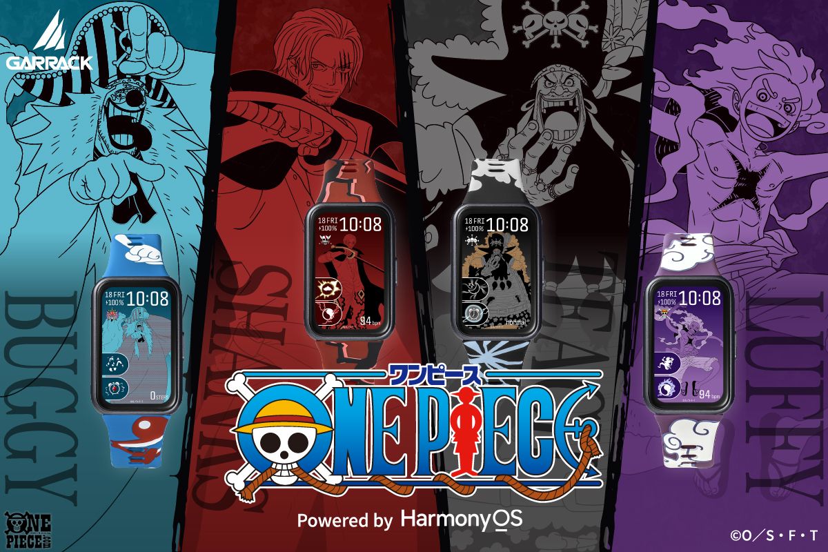 GARRACKより
TVアニメ『#ONEPIECE』の
スマートウォッチ第2弾が登場！

四皇の4モデルが
4月27日(月)より予約販売！

▼詳細はこちら
one-piece.com/news/79122/ind…