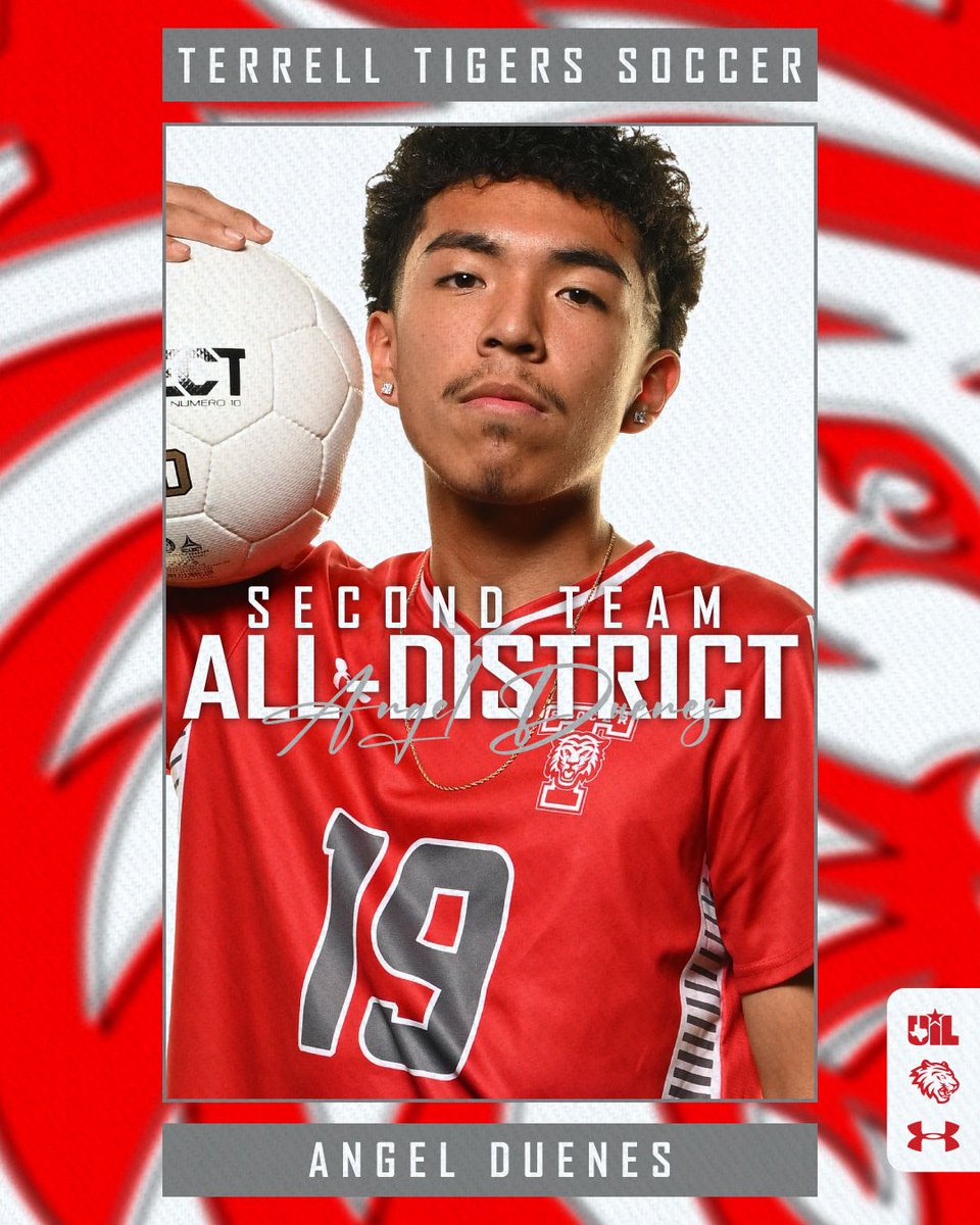 terrell_soccer's tweet image. Congratulations to Angel Duenes on his 2nd Team All District selection for District 15 5A.

#strongertogether 
#vamostigers
#FAMILY 

@TISDTigerSports @TerrellISD