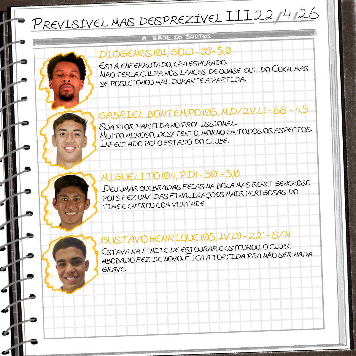 Santos é uma instituição sem alma, uma casca vazia que goza de um prestígio que há tempos não se justifica.
Um clube emocionalmente derrotado, com seus ideais pervertidos e isso escorre pro campo e torcida.

Santos tem donos: a Família Teixeira, dona deste clube há meio século. É